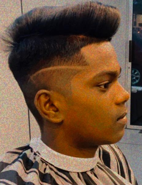 Afro skin fade by Ibrahim