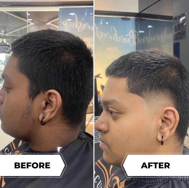 Skin fade buzz variant by Ibrahim