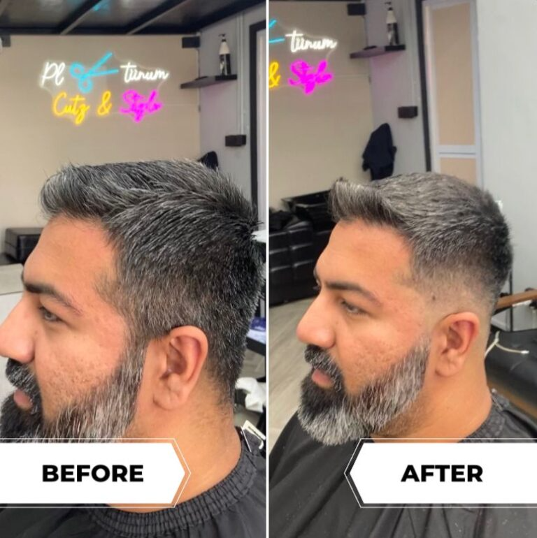 Low fade & beard by Prabha