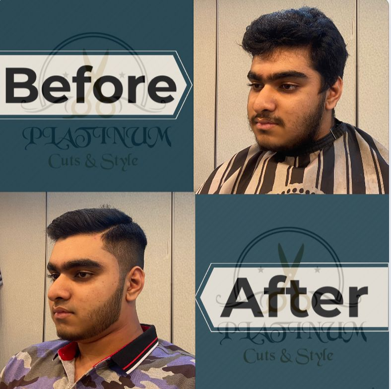 Low fade side part by Prabha