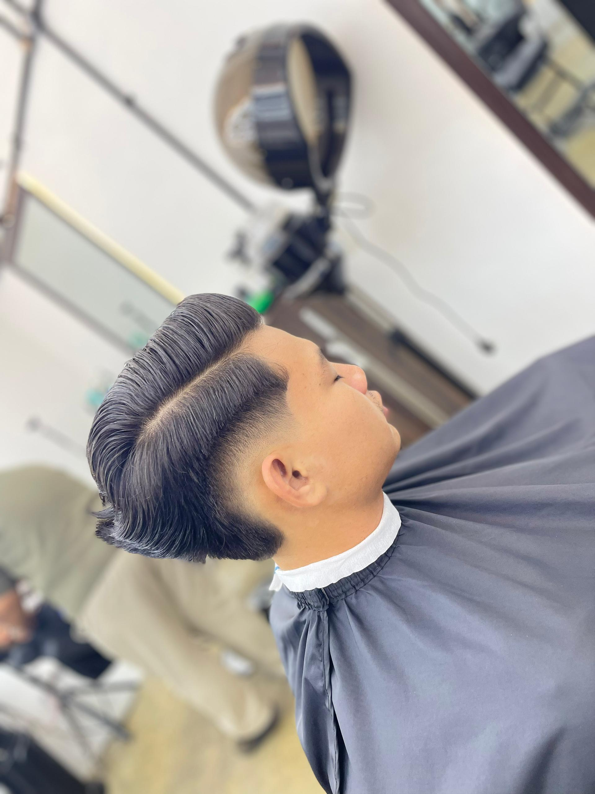 Pompadour fade by Prabha